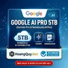 Nâng cấp Google Gemini AI Pro 5TB tại HoangQuy.Net